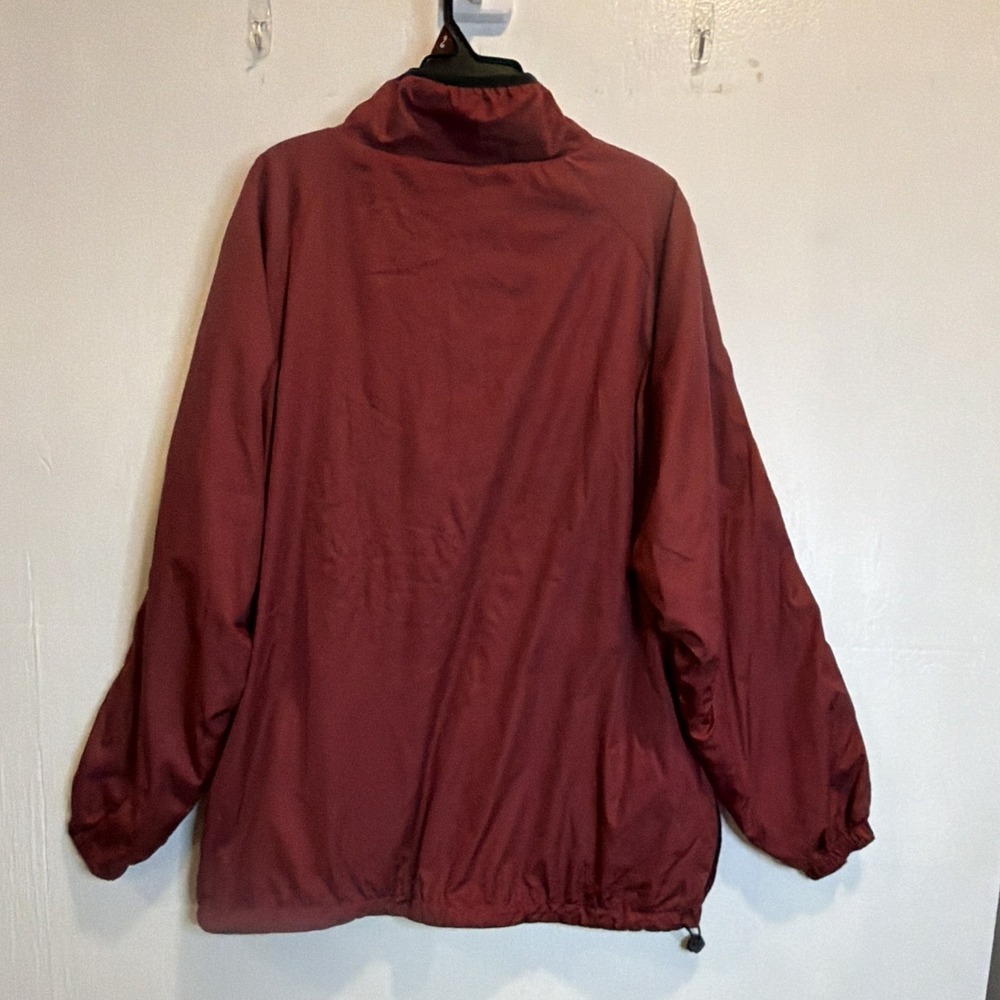 VTG Pro Player Ala Crimson Tide Maroon/Gray Zip Pullover Jacket Sz L Reversible - Picture 9 of 14